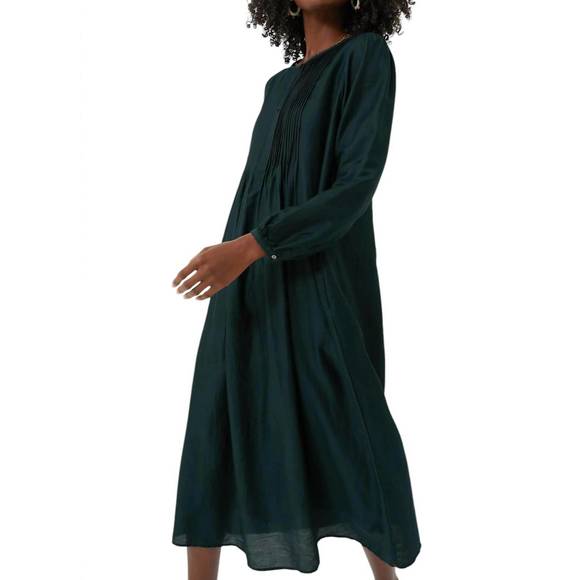 NEW XIRENA marta dress in dark teal - Picture 4 of 4